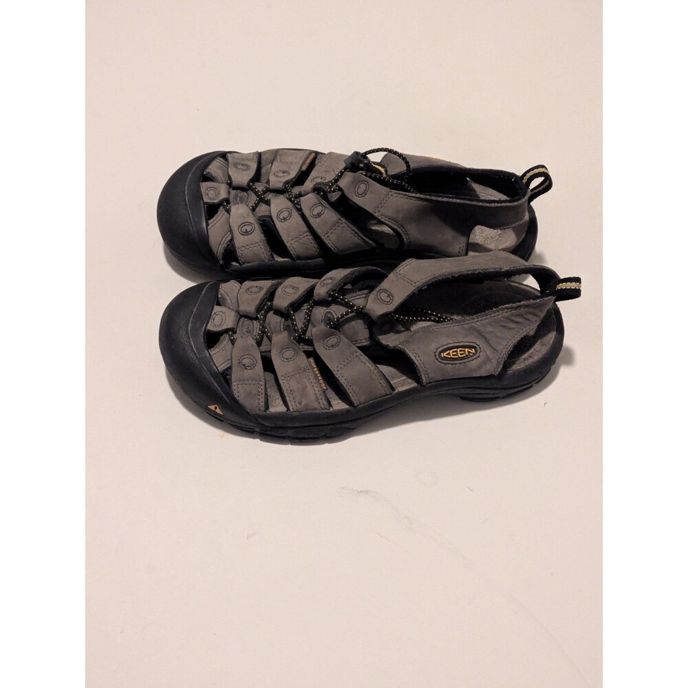 Keen Newport H2 Sandals Women's Size 9.5 Gray Blue Water Hiking Bungee